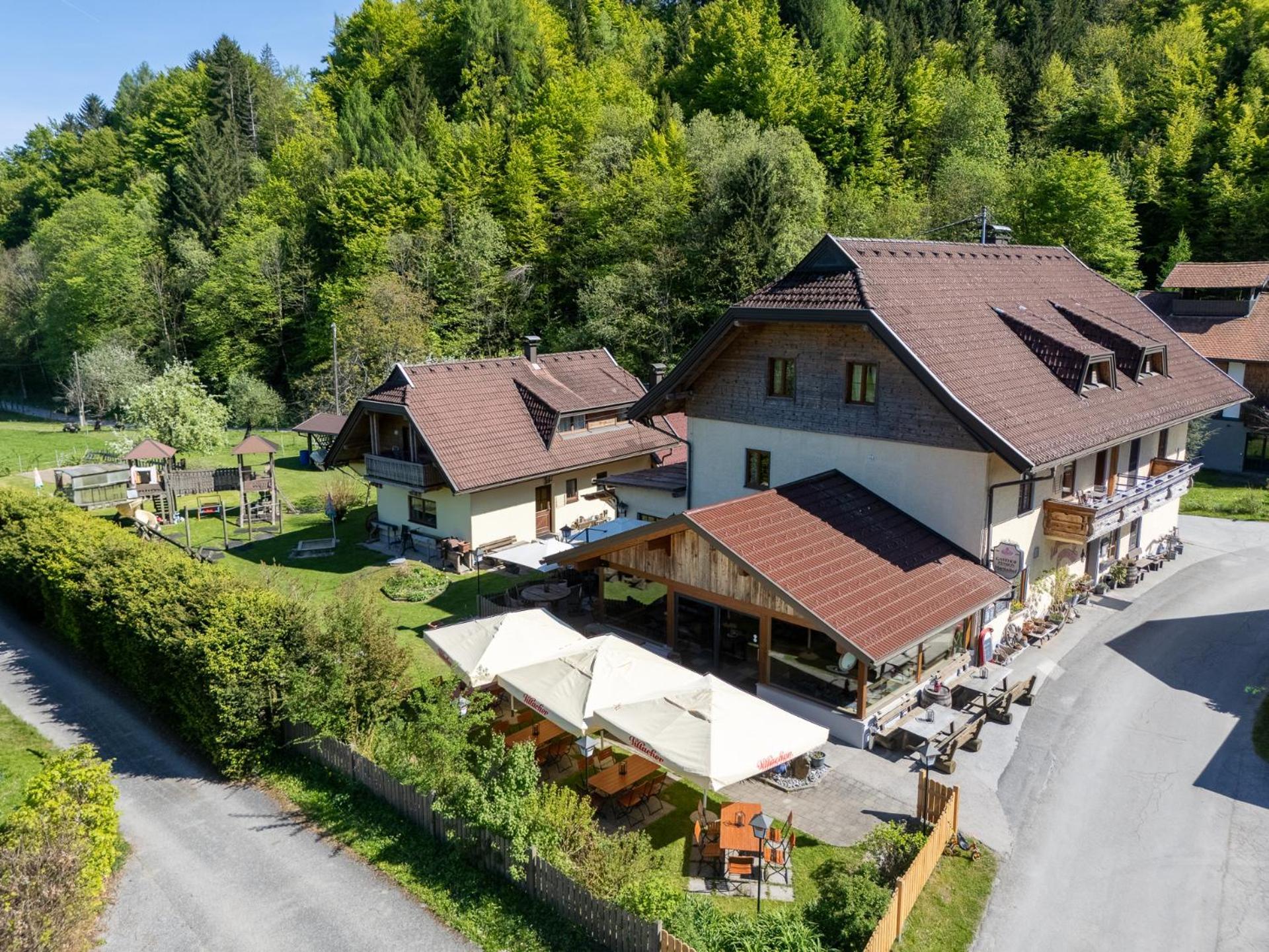 Gasthof Martinihof Latschach ober dem Faakersee Zewnętrze zdjęcie